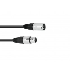 SOMMER CABLE XLR cable 3pin 20m bk Neutrik